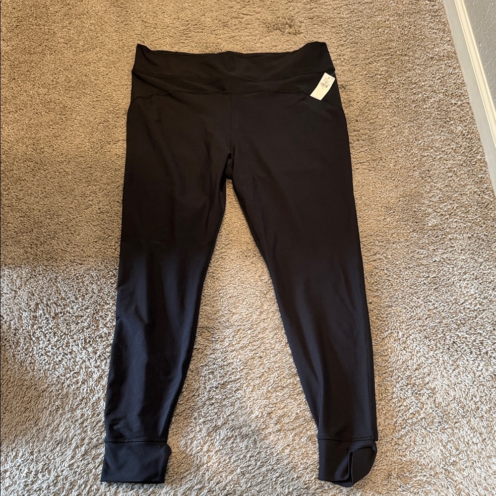 NWT! Old Navy Active Powersoft Extra High-Rise Leggings Go Dry — Black, 2X